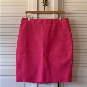 JCREW Avon pink pencil skirt